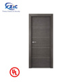 hollow core single leaf wooden flush door for exterior building